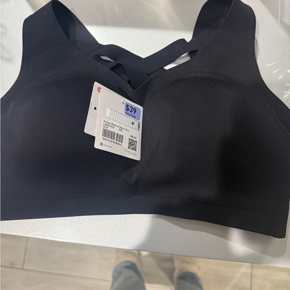 Lululemon Athletica Black Sports Bra